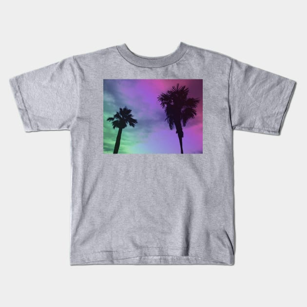 High Palms Kids T-Shirt by RadRecorder